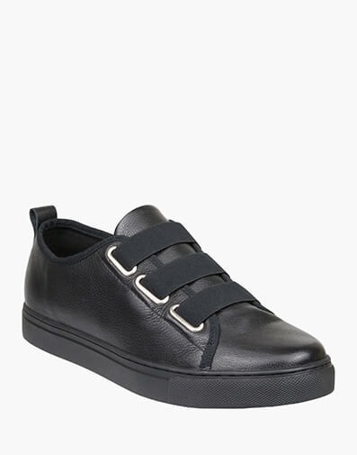 Piper Plain Toe Elastic Lace Up in BLACK for $79.80