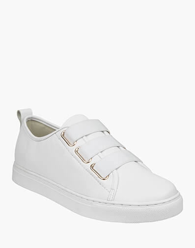Piper Plain Toe Elastic Lace Up in WHITE for $169.95