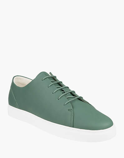 Julia  Plain Toe Lace Up Sneaker in GREEN for $119.80