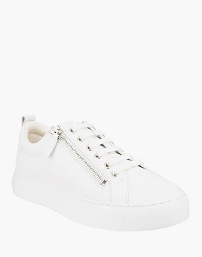 Sabrina Lace To Toe Sneaker  in WHITE for $149.95