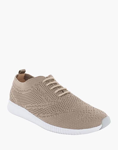 Nina Wingtip Sneaker in TAUPE for $97.46
