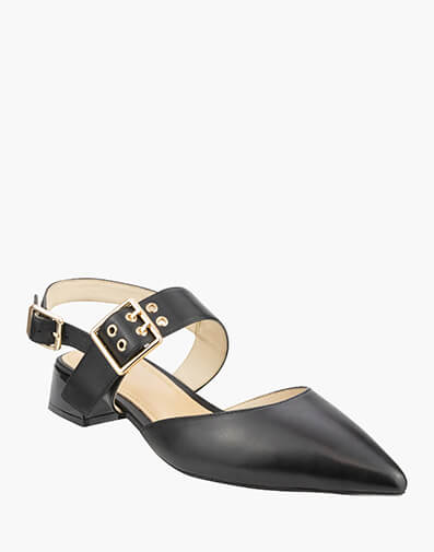 Amy Point Toe Low Heel in BLACK for $199.95