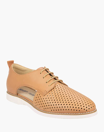 Easy Flex Perf Perf Derby Lace Up in TAN for $209.95