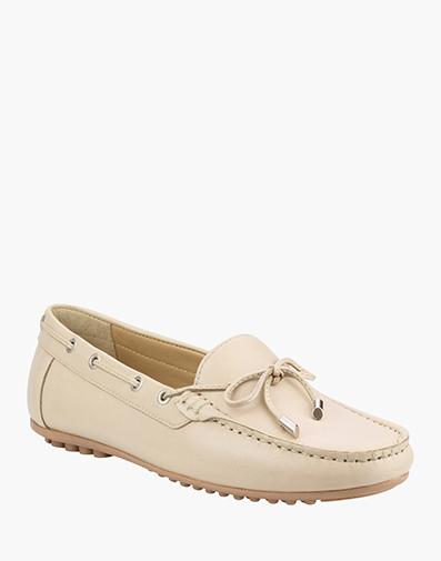 Christie Moc Toe Loafer in BONE for $109.95