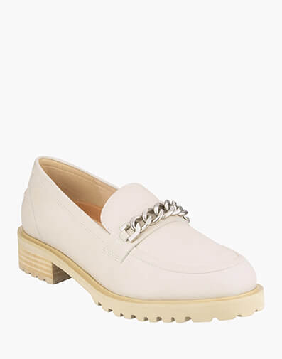 Candice Moc Toe Loafer in BONE for $199.95